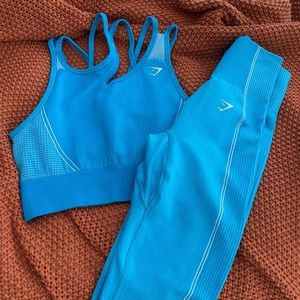 Gymshark Seamless Set in Blue